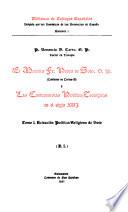 El maestro fr. Pedro de Soto, o.p. (Confesor de Carlos V) y lás controversias político-teológicas en el Siglo XVI