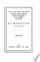 El mandato civil