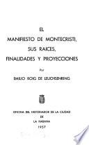 El manifesto de Montecristi