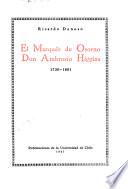 El marqués de Osorno, don Ambrosio Higgins, 1720-1801