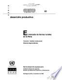 El mercado de tierras rurales en el Perú: Análisis institucional