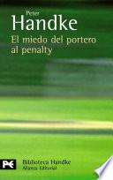 Libro El miedo del portero al penalty
