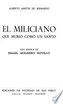 El miliciano que murió como un santo
