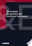 El modelo de gestión de recursos humanos