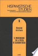 El modernismo en la poesía de Salvador Rueda