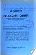 El Monitor de la educación común