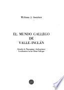 El mundo gallego de Valle-Inclán