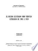 El Mundo ilustrado como vehículo literario de 1905 a 1910