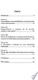 El nacionalismo en la novela mexicana del siglo XIX