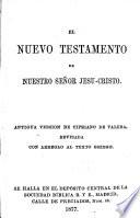El Nuevo Testamento de Nuestro Señor Jesu-Cristo