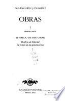 El oficio de historiar: El oficio de historiar; La ronda de las generaciones