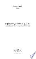 El pasado ya no es lo que era