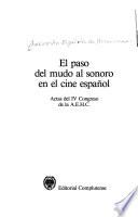 El paso del mudo al sonoro en el cine española