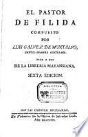 El pastor de Filida