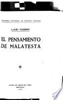 El pensamiento de Malatesta