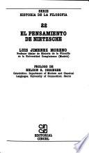 El pensamiento de Nietzsche