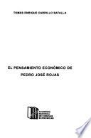 El pensamiento economico de Pedro Jose Rojas