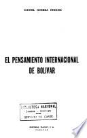 El pensamiento internacional de Bolívar