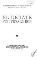 El Pensamiento político venezolano del siglo XX.