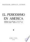 El periodismo en América