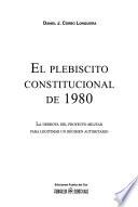 El plebiscito constitucional de 1980