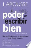 El poder de escribir bien