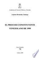El proceso constituyente venezolano de 1999