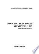 El proceso electoral municipal 1989