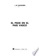 El PSOE en el País Vasco