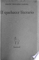 El quehacer literario