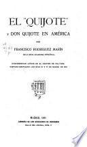 El Quijote y Don Quijote en América