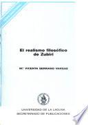 El realismo filosófico de Zubiri