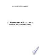 El romancero de Lanzarote