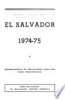 El Salvador, 1974-75