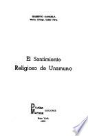 El sentimiento religioso de Unamuno