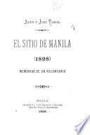 El Sitio de Manila (1898)