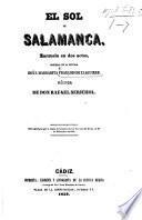 El Sol de Salamanca, zarzuela en dos actos