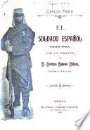 El soldado español, pegueño manual