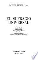 El sufragio universal