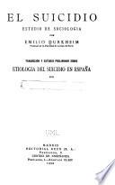 El suicidio
