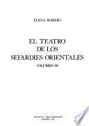 El teatro de los sefardíes orientales