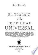 El trabajo y la propiedad universal