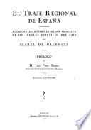 El traje regional de Espana