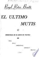 El último mutis