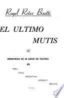 El último mutis