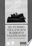 El último villancico barroco valenciano