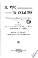 El vino en Cataluña