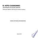 El voto ciudadano