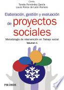 Elaboración, gestión y evaluación de proyectos sociales