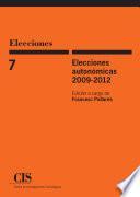 Elecciones autonómicas 2009-2012